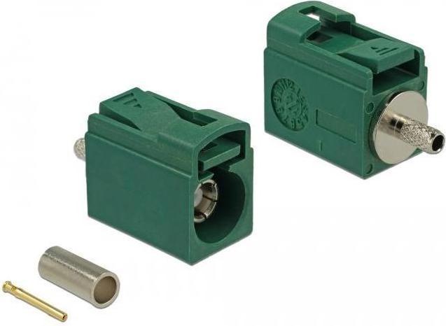 Produktbild Delock FAKRA E jack 21 mm (short) for crimping (Antennenkabel)