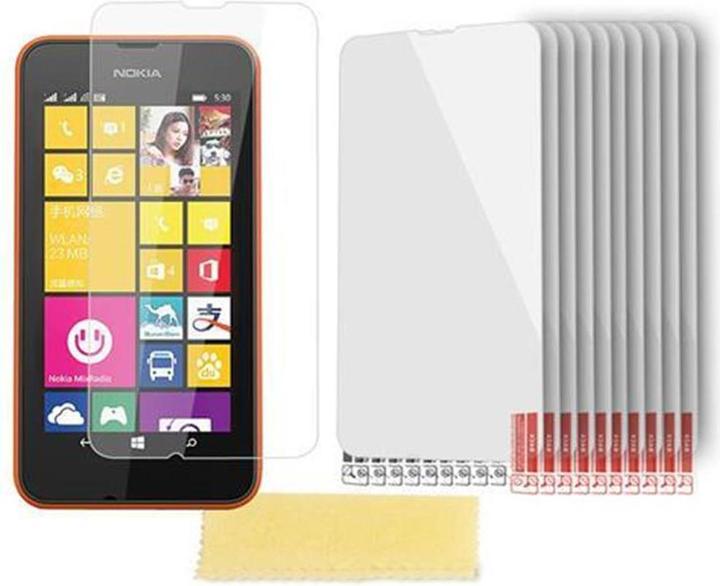 Actual product image Cadorabo 10x protective film (1 Piece, Nokia Lumia 530)