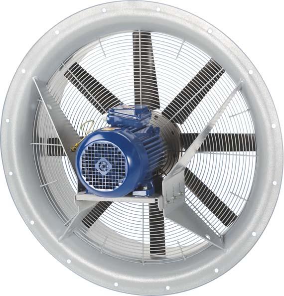 Produktbild Maico MAI DAS90/4 Axial-Wandventilator INenn 12,5A IMax 15,4A IP55
