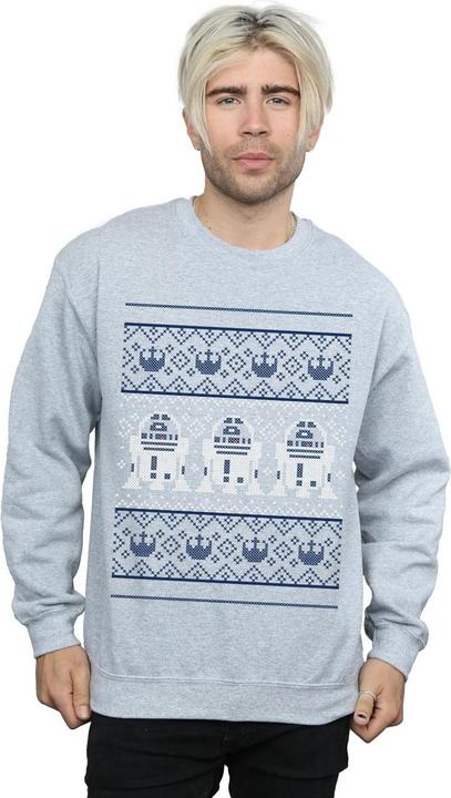 Produktbild Star Wars Christmas R2D2 Fair Isle Sweatshirt (M)