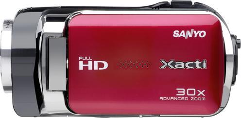 Produktbild Sanyo Xacti VPC-SH1, FullHD, 23x opt. Zoom, Rot (50 x)