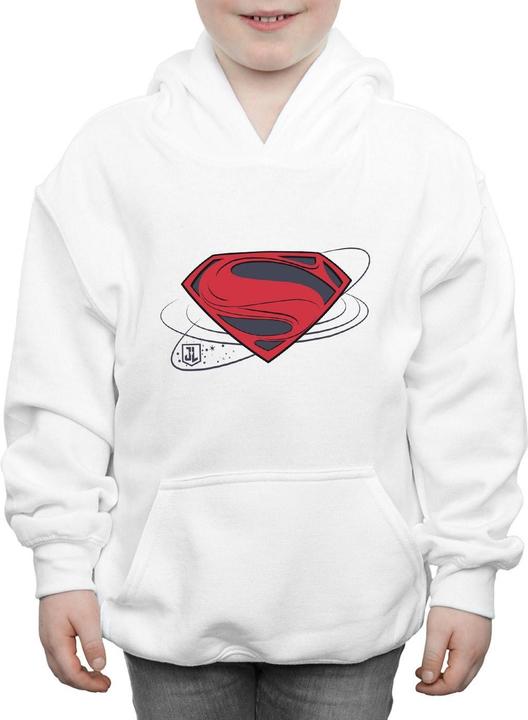 Produktbild Justice League Movie Superman Logo Kapuzenpullover Jungen (140, 146)