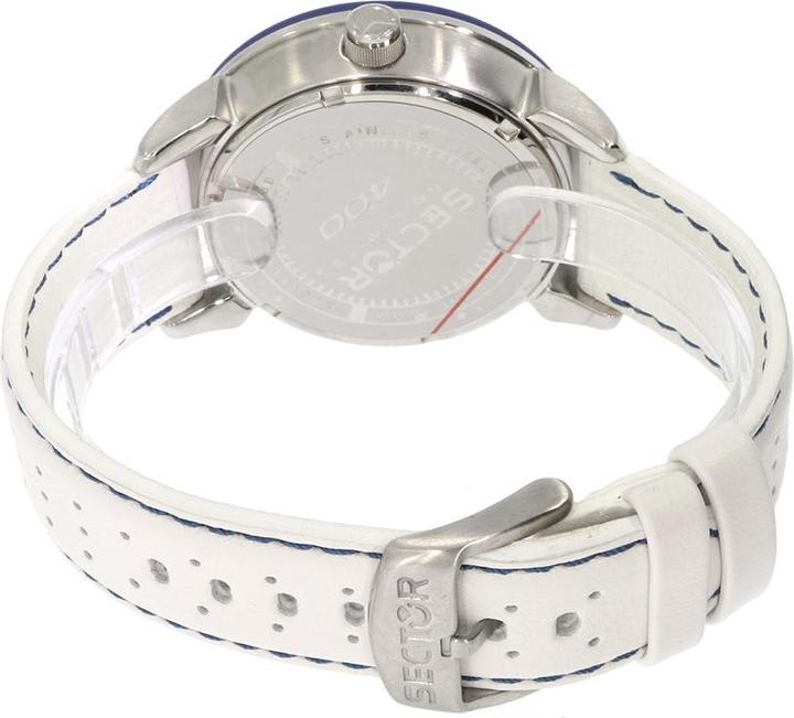 Produktbild Sector 400 3h 44mm White Dial White Strap (Analoguhr, 44 mm)