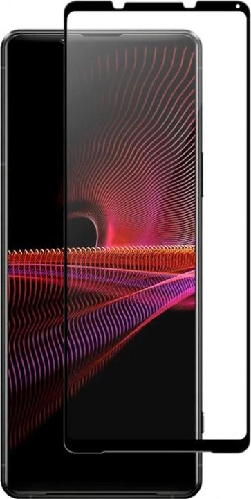 Produktbild Screenguard Sony Xperia 1 III Full Screen Panzerglas Schutzfolie 2.5D 9H (1 Stück, Sony Xperia 1 III)