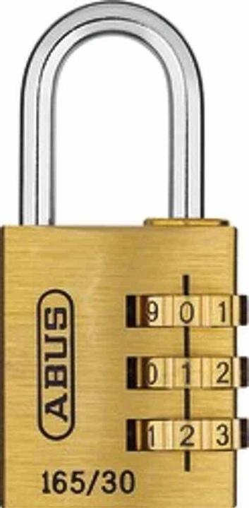 Produktbild Abus Zahlenschloss Serie 165 mit EAN, Typ 165/30 B/SB