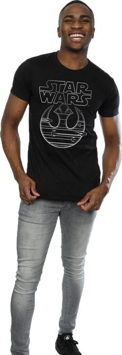 Produktbild Star Wars The Last Jedi Resistance Logo Metallic TShirt (XL)