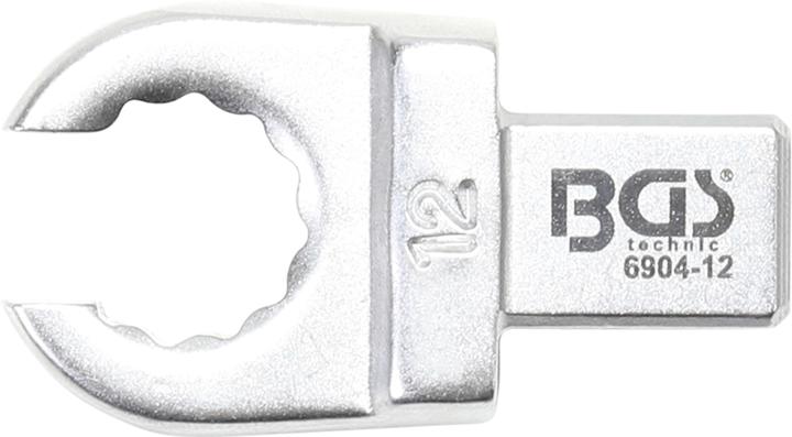 Produktbild BGS Einsteck-Ringschlüssel offen 12 mm Aufnahme 9 x 12 mm (12 mm)