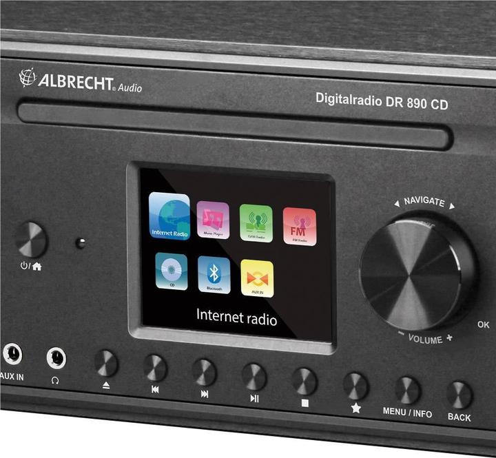 Image du produit Albrecht Dr 890 (Webradio, DAB+ DAB, Bluetooth, WiFi)