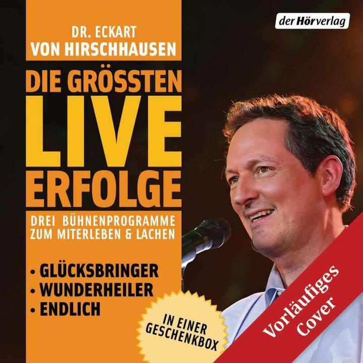 Immagine prodotto I più grandi successi LIVE (Specie d'angolo di Hirschhausen, Tedesco)