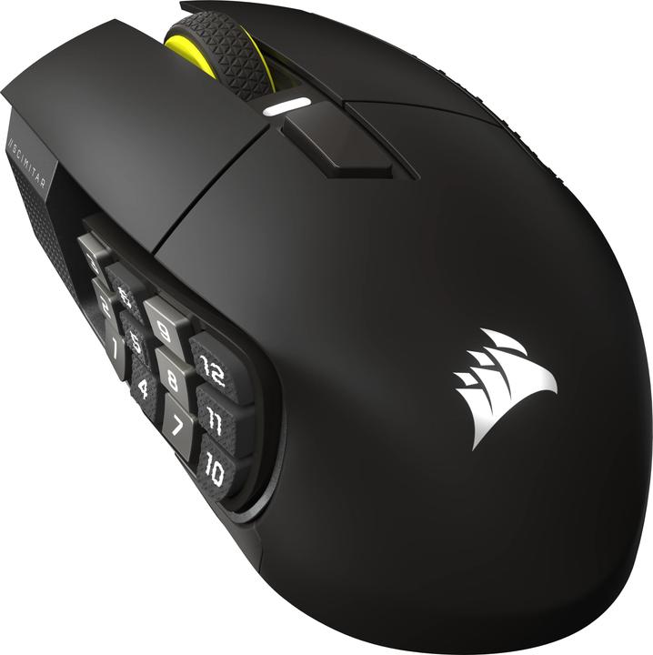 Produktbild Corsair Gaming-Maus Scimitar Elite Wireless SE, Maus Features (Kabellos)