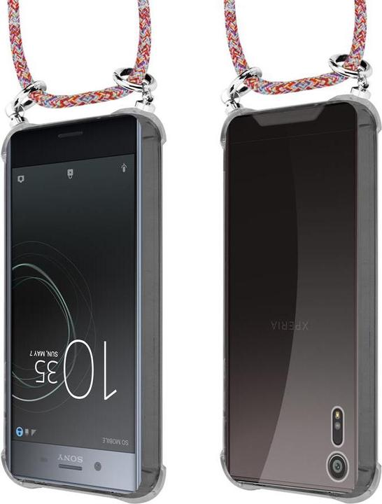 Produktbild Cadorabo TPU Handy Kette SILBER Cover