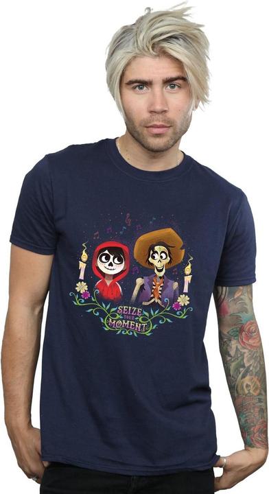 Actual product image Disney Mens Coco Miguel And Hector T-Shirt (L)