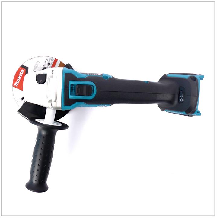 Actual product image Makita DGA 504 M1 18 V Cordless Angle Grinder 125 mm Brushless + 1 x Battery BL 1840 4,0 Ah - withou (125 mm)