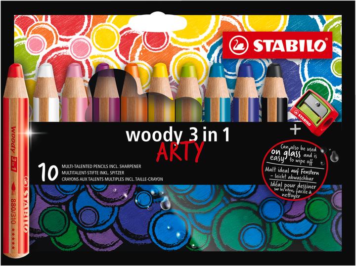 Image du produit STABILO Woody Arty (Multicolore, 10 x)