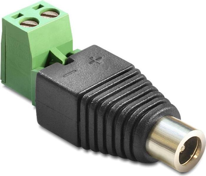 Image du produit Delock Adaptateur DC 2,1 x 5,5 mm mâle > Terminal Block
