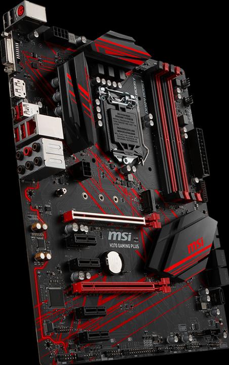 Produktbild MSI H370 Gaming Plus (LGA 1151, Intel H370, ATX)