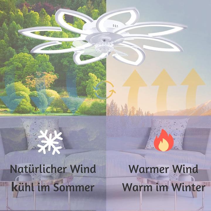 Image du produit Wildcat Deckenventilator mit LED-Beleuchtung und Fernbedienung