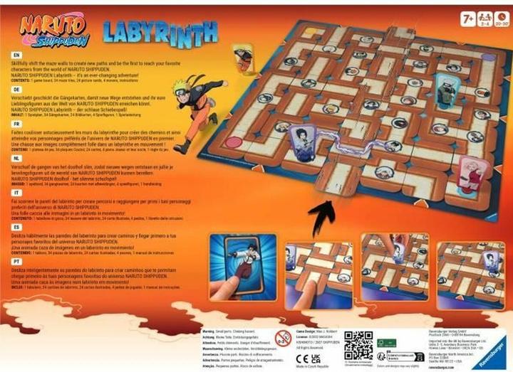 Image du produit Ravensburger Naruto Labyrinth (Allemand, Espagnol, Français, Néerlandais, Italien, Portugais, Anglais)