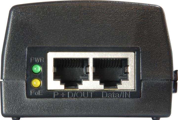Actual product image LevelOne FE PoE Injector Adapter POI-3014 PoE (802.3af (PoE), 802.3at (PoE+), 30 W)