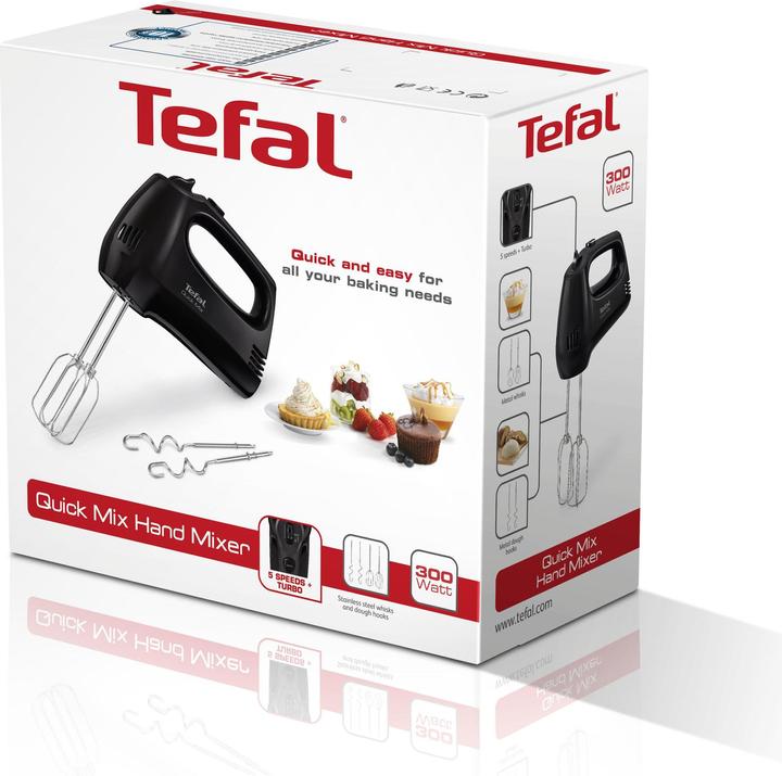 Actual product image Tefal TEF HT3108 Hand Mixer Quick Mix (300 W)