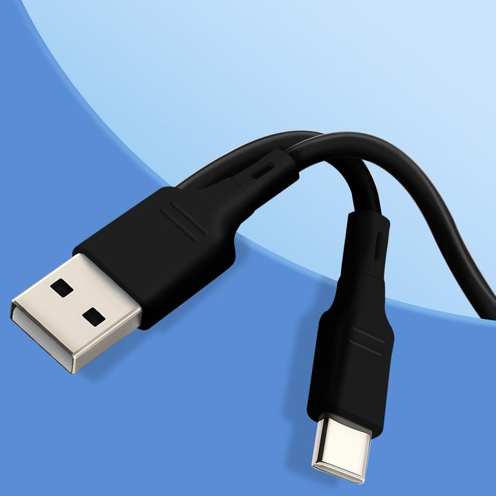 Produktbild USB / USB-C Lade- und Datenübertragungskabel (1 m, USB 3.2 Gen 1)