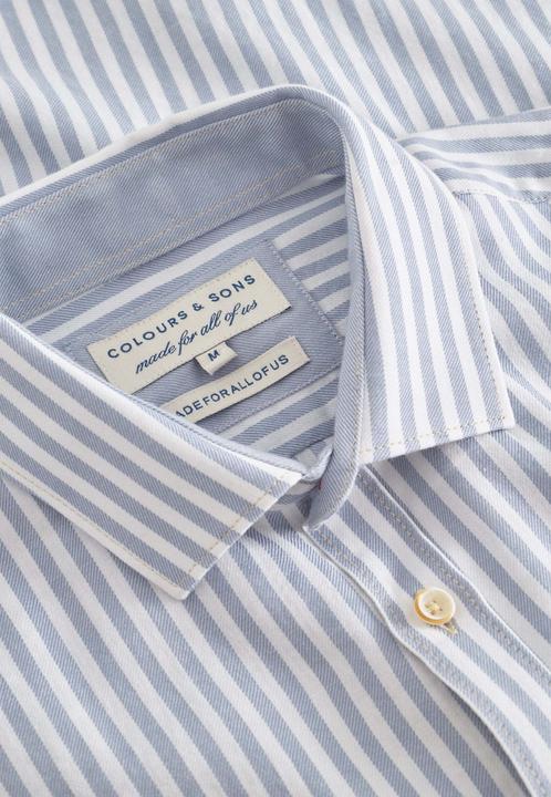 Immagine prodotto Colours & Sons Camicia a maniche lunghe Shirt Brushed Twill Stripes (L)