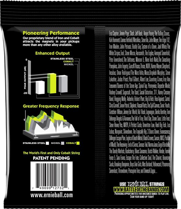 Produktbild Ernie Ball Slinky Regular (4 x, E-Bass, 0.11")