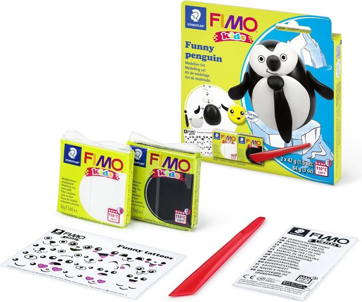 Image du produit Fimo Pâte à modeler ® Kids ® Pingouin