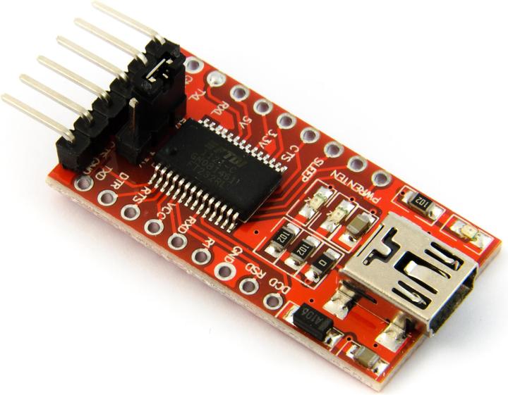 Produktbild Purecrea Mini USB UART FTDI Programmer 3.3/5V USB Seriell