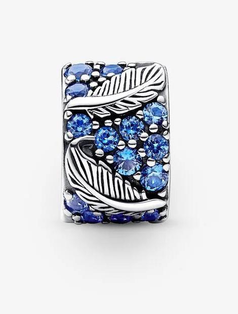 Produktbild Pandora Geschwungene Feder & Pavé Clip (Sterling Silber 925)