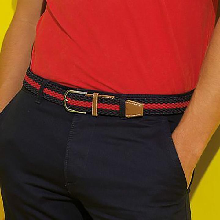 Image du produit Asquith & Fox Ceinture stretch à rayures 2 couleurs (Taille unique)