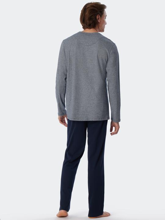 Image du produit Schiesser pyjama long pour homme / pyjama avec patte de boutonnage (110)