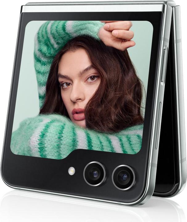 Actual product image Samsung Galaxy Z Flip 5 (512 GB, Mint, 6.70", SIM + eSIM, 12 Mpx, 5G)