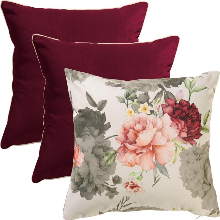 Actual product image Erwin Müller Cushion cover set of 3 (50 x 50 cm)