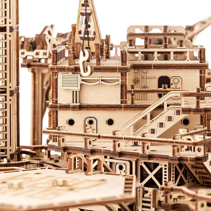 Image du produit Wood Trick Construction d'une plateforme pétrolière