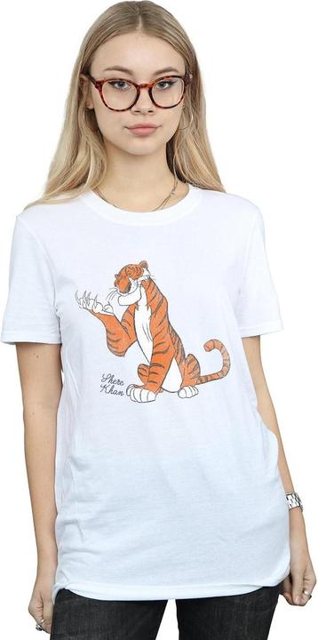 Immagine prodotto Disney The Jungle Book Classic Shere Khan Maglietta Ampia Donna (S)