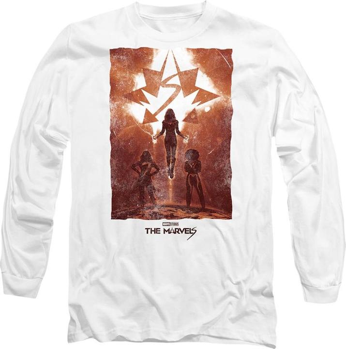Actual product image The Marvels Unisex Adult Horizon Trio T-Shirt (XL)