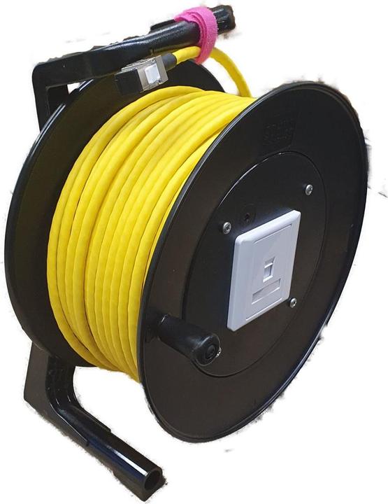 Produktbild EFB Elektronik Cat.8.1/Class I Installationsstrecke 25m auf Kabeltrommel (S/FTP, CAT8.1, 25 m)