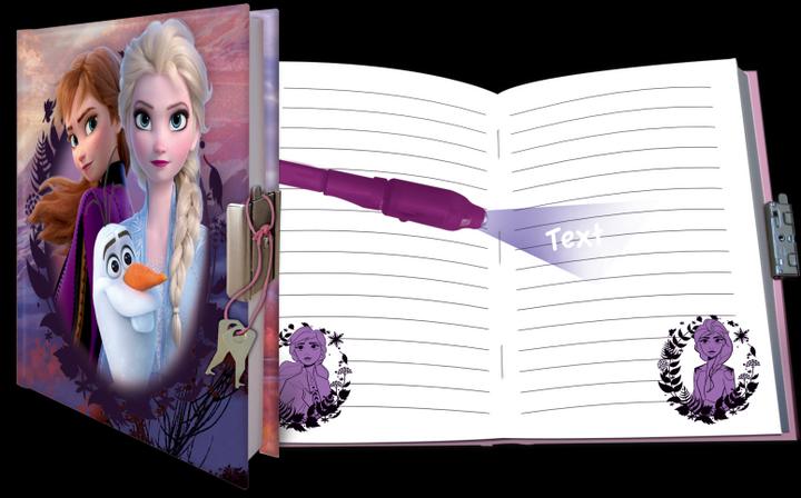 Produktbild Euromic Disney Frozen Diary gift set with 80 sheets and magic pen