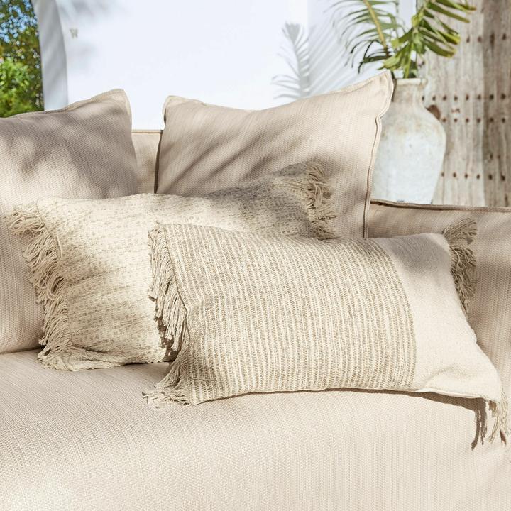 Image du produit Loberon Housse de coussin (set de 2) Normanton beige (40 x 60 cm)