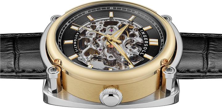 Produktbild Ingersoll 1892 Ingersoll I13301 The Michigan Automatik Herrenuhr 45mm 5ATM (Skeleton-Uhr, 45 mm)