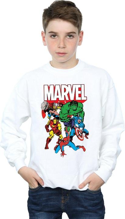 Immagine prodotto Marvel Felpa Foto di gruppo Ragazzi (152, 158)
