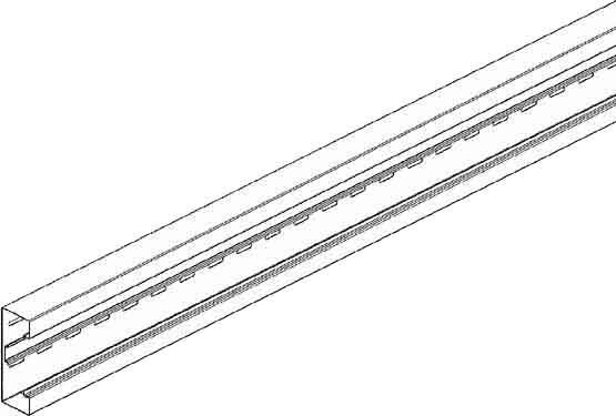 Niedax Device trunking base (200 cm)
