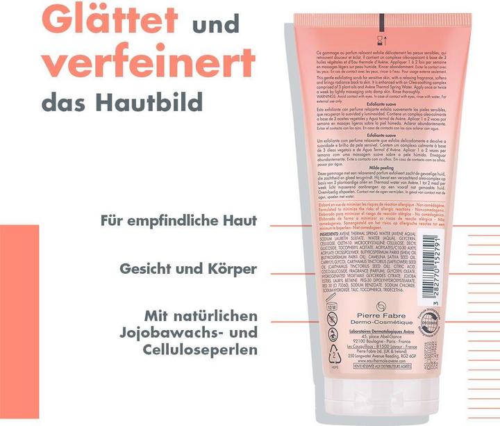 Image du produit Avène BODY Gommage corporel (200 ml)