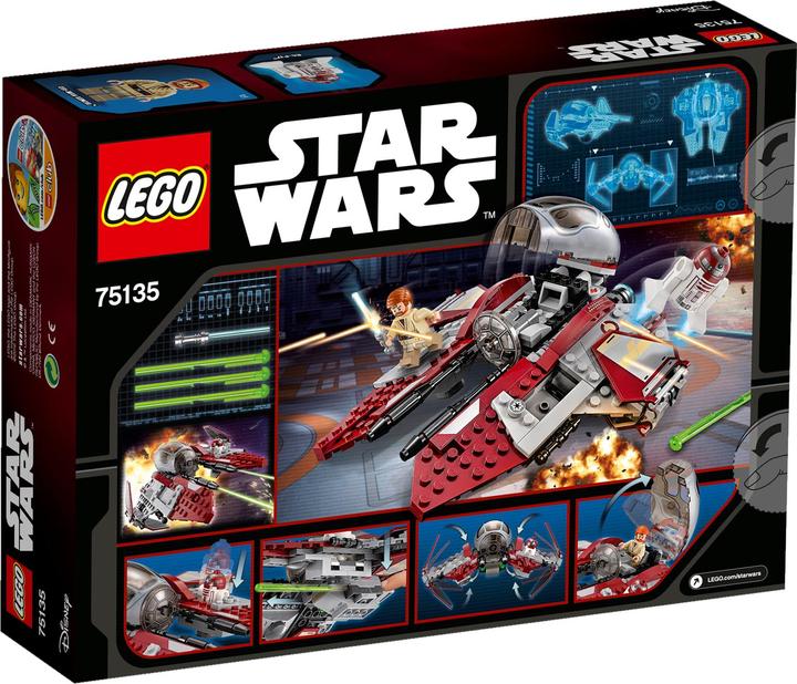 Image du produit LEGO Star Wars Obi-Wan’s Jedi Interceptor (75135, LEGO Star Wars)