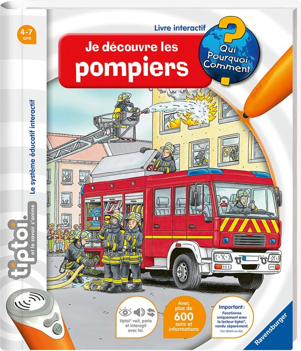 tiptoi Je découvre les pompiers