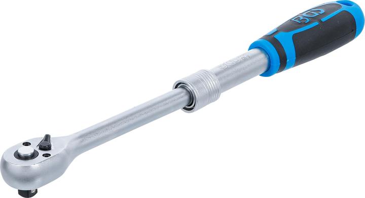 Actual product image BGS Reversible ratchet, extendable | output external square drive 12.5 mm (1/2") | 305 - 445 mm (1/2")