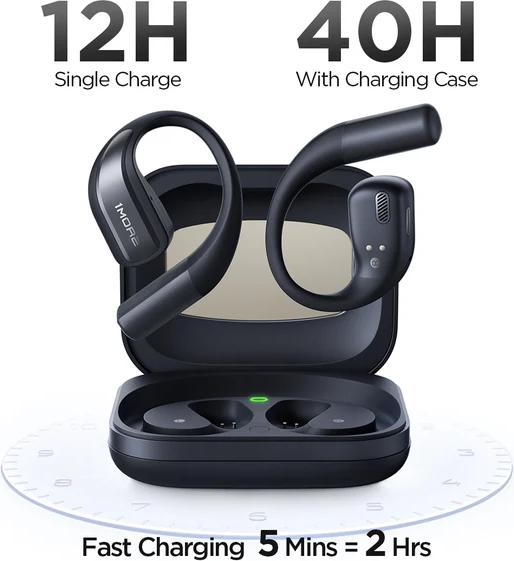 Actual product image 1More Open Earbuds S70 (White) (Wireless)