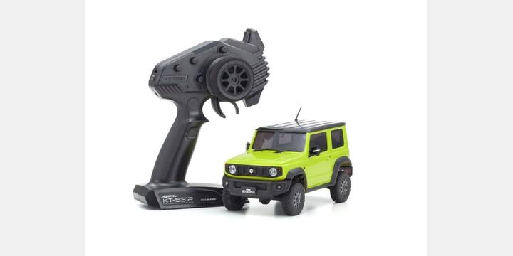 Immagine prodotto Kyosho Mini-Z 4x4 Serie Suzuki Jimny Sierra Kinetic Yellow RTR (RTR pronto all'uso)