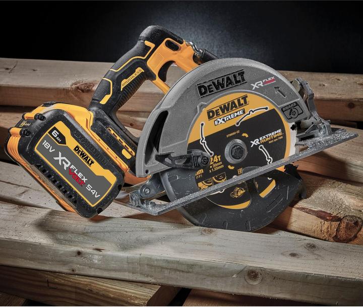 Produktbild DeWalt DCS 573 P2 Akku Handkreissäge 18 V 190 x 30 mm Brushless + 2x Akku 5,0 Ah + Ladegerät